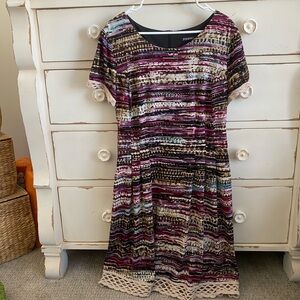 Roz & Ali Vibrant Striped Dress